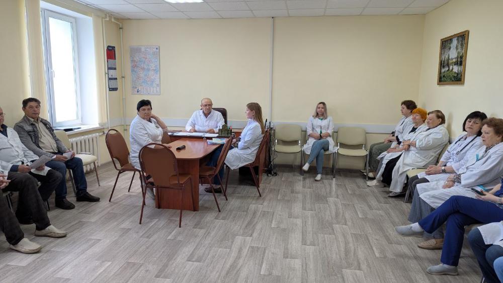 Совещание с врачами ЦРБ