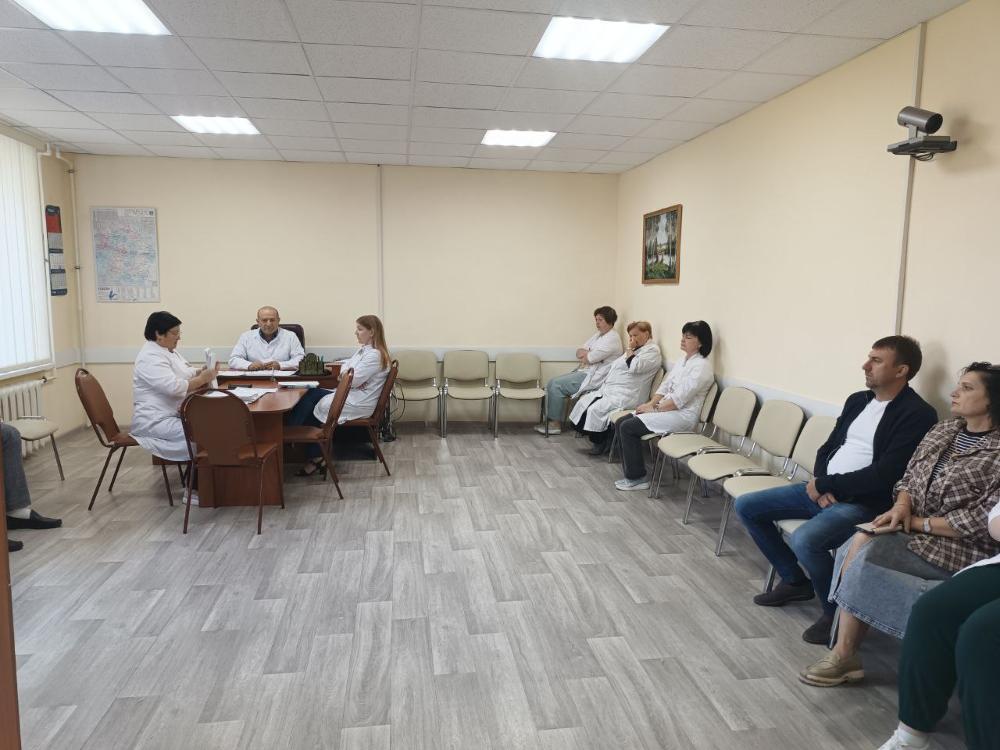 Совещание с врачами ЦРБ