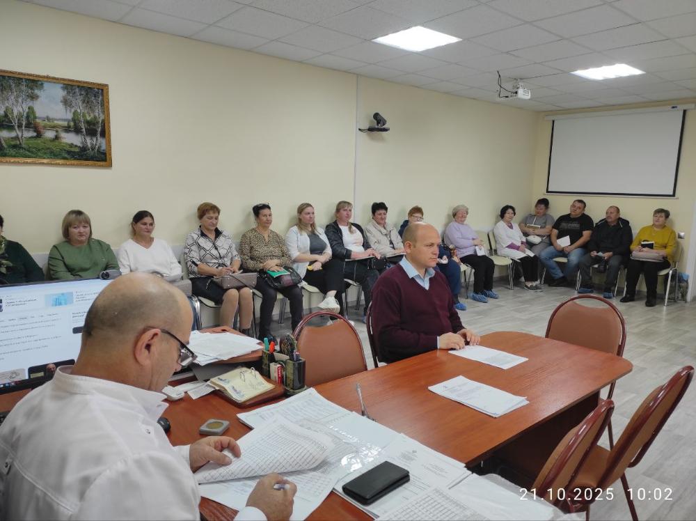 Состоялось плановое учебно-методическое совещание с фельдшерами ФАП